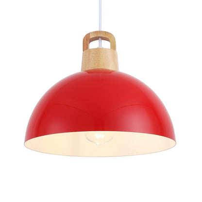 Lampada a sospensione moderna a 1 luce con interruttore a spina per isola cucina