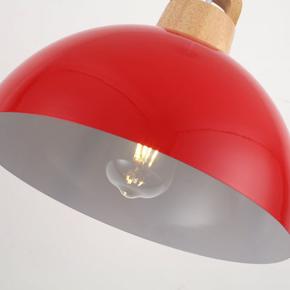 Lampada a sospensione moderna a 1 luce con interruttore a spina per isola cucina