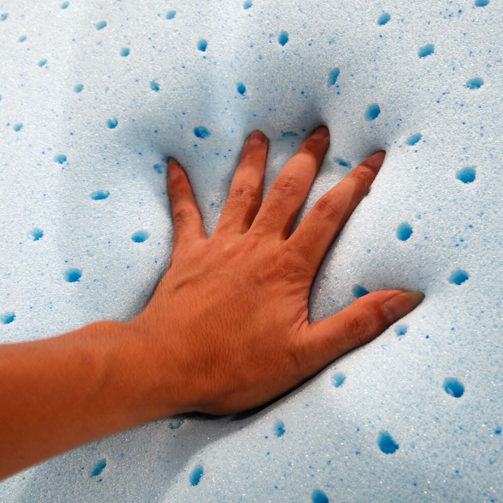 Materasso COOL a 3 strati da 10 pollici, medio-rigido