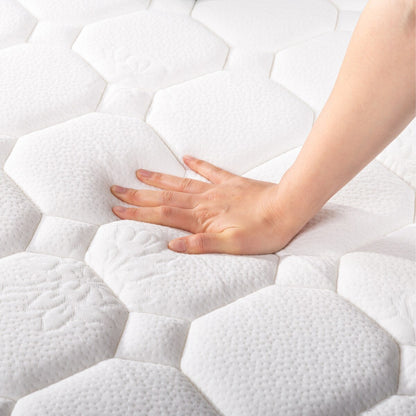 Materasso a molle insacchettate Euro Top da 10 pollici - Crown Comfort