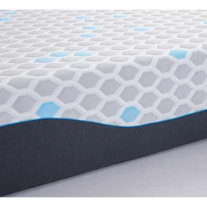 Materasso in memory foam da 10 pollici, materasso in una scatola, memory foam in gel con carbone di bambù infuso