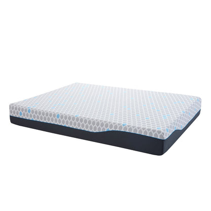 Materasso in memory foam da 10 pollici, materasso in una scatola, memory foam in gel con carbone di bambù infuso