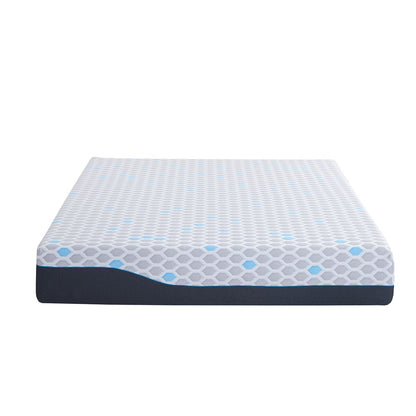 Materasso in memory foam da 10 pollici, materasso in una scatola, memory foam in gel con carbone di bambù infuso