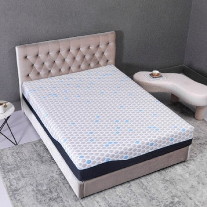 Materasso in memory foam king size da 10 pollici, materasso in una scatola, memory foam in gel con carbone di bambù infuso