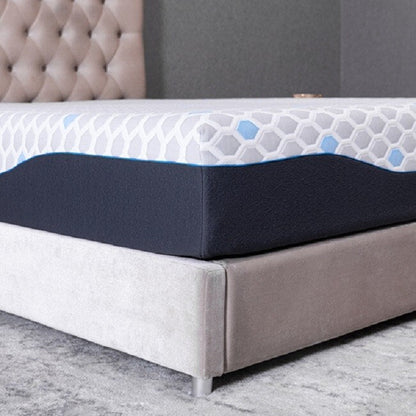 Materasso in memory foam king size da 10 pollici, materasso in una scatola, memory foam in gel con carbone di bambù infuso