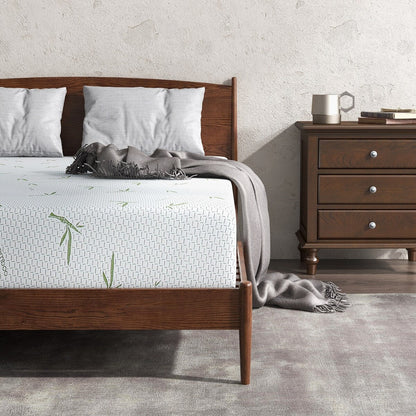 Materasso in memory foam da 10 pollici / Schiuma in gel rinfrescante / Allevia la pressione / Certificato CertiPUR-US / Bed-in-a-Box