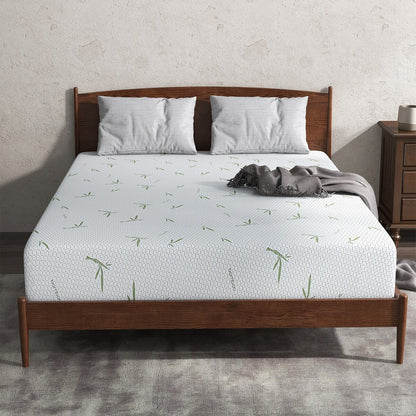 Materasso in memory foam da 10 pollici / Schiuma in gel rinfrescante / Allevia la pressione / Certificato CertiPUR-US / Bed-in-a-Box