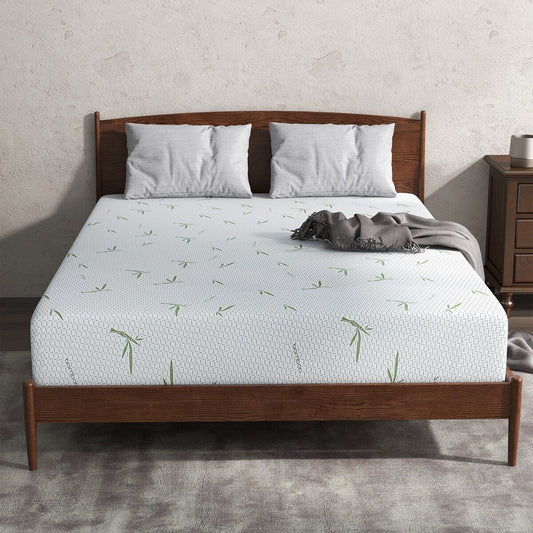 Materasso in memory foam da 10 pollici / Schiuma in gel rinfrescante / Allevia la pressione / Certificato CertiPUR-US / Bed-in-a-Box