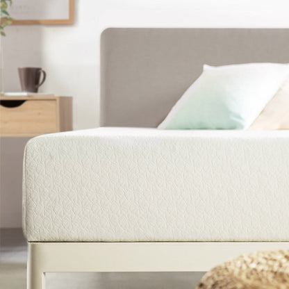 Materasso in memory foam al tè verde da 10 pollici