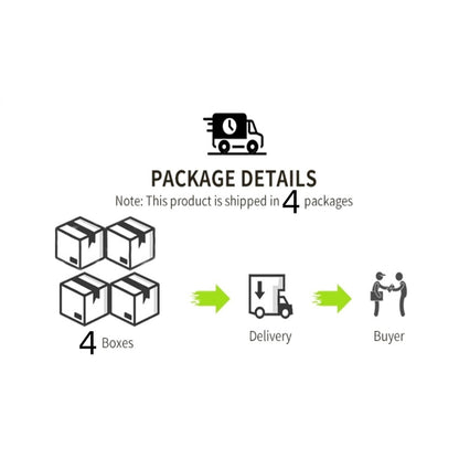 Set di 10 mobili da giardino con tavolo con braciere