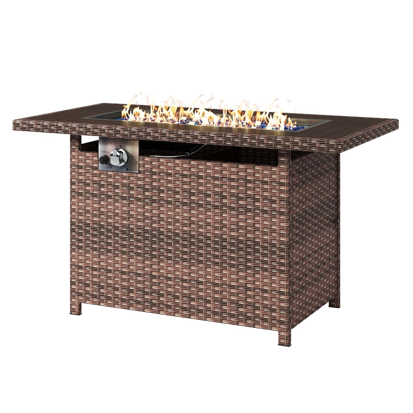 Set di divani componibili in vimini da 10 pezzi