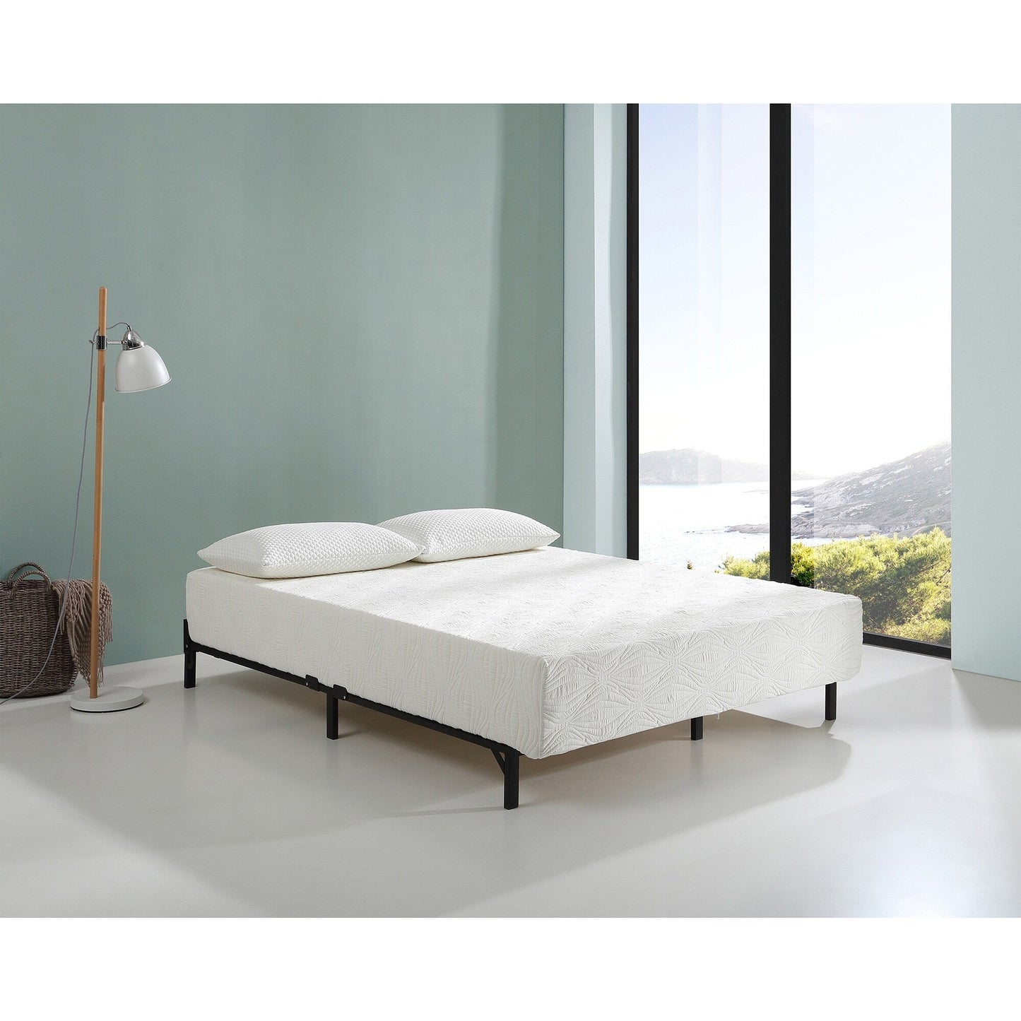 Materasso in memory foam da 10 pollici con perle di gel rinfrescanti