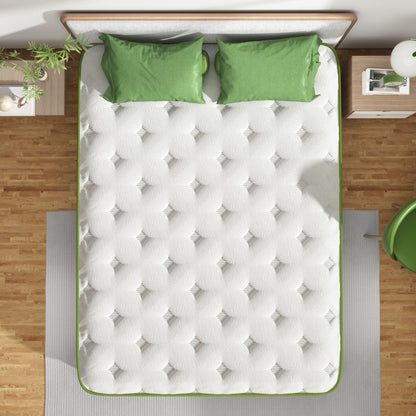 Materasso ibrido in memory foam da 10 pollici in una scatola