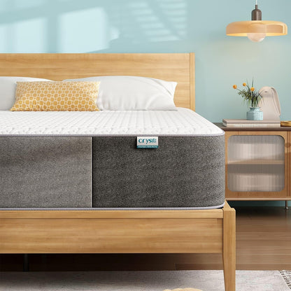 Materasso in memory foam da 10 pollici in una scatola