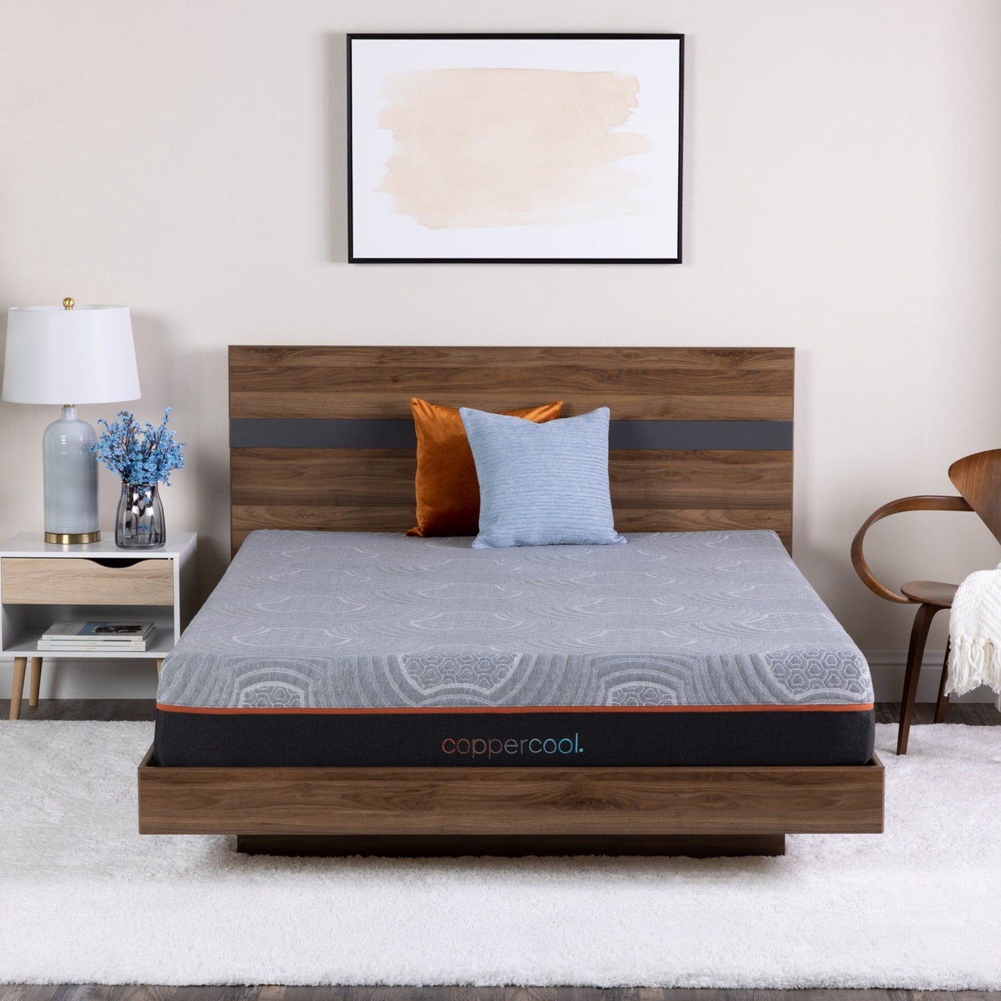 Materasso ibrido da 10 pollici con parte superiore in perline di gel