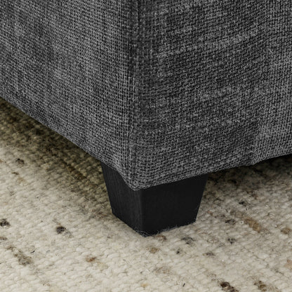 Divano 105 Chenille a 3 posti con cuscini a 2 strati, schiuma ad alta resilienza