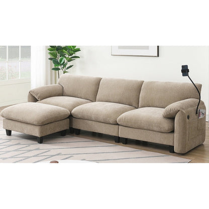 Divano componibile modulare da 108 pollici