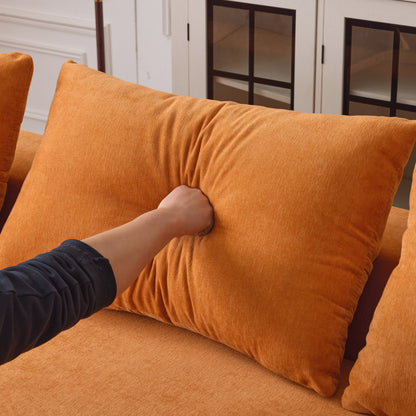 Divano modulare extra profondo 108X68 ​​pollici