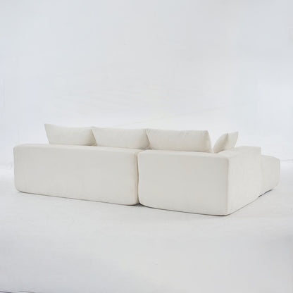 Divano modulare extra profondo 108X68 ​​pollici