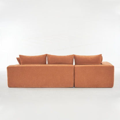 Divano modulare extra profondo 108X68 ​​pollici