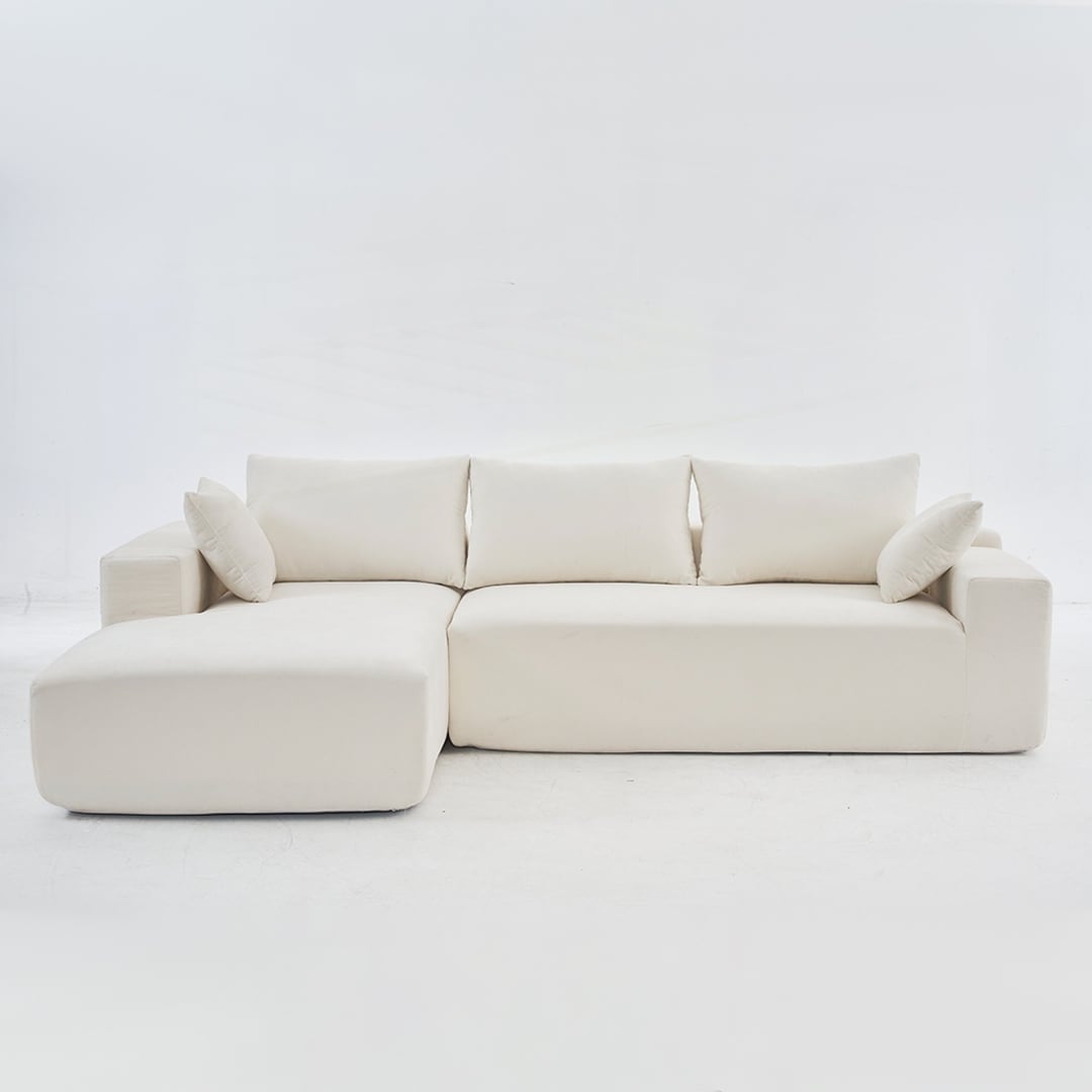 Divano modulare extra profondo 108X68 ​​pollici