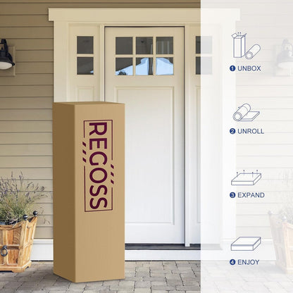 Materasso ibrido da 10 pollici, materasso a molle insacchettate, materasso matrimoniale in una scatola