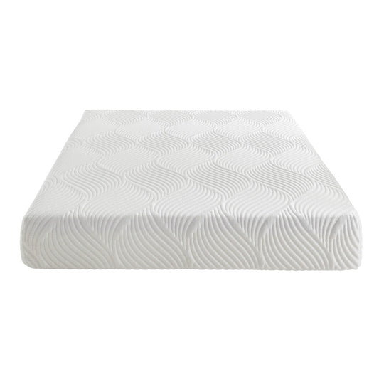10 Materassi California King Materasso in memory foam traspirante Cool Gel, Bianco, Materasso in una scatola, Materasso Comfort