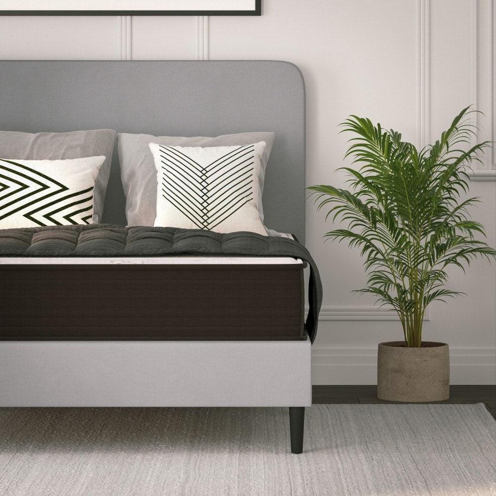 10 Materassi ibridi in schiuma e molle insacchettate, Materasso in una scatola