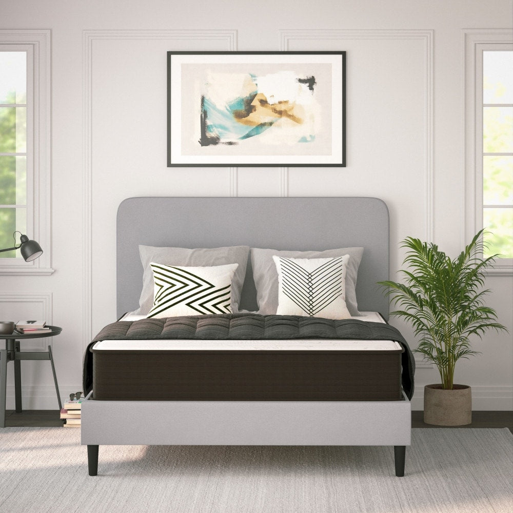 10 Materassi ibridi in schiuma e molle insacchettate, Materasso in una scatola