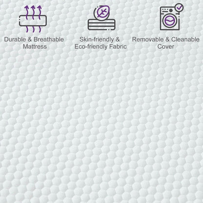 10 Materassi in memory foam medio antirumore con infusione di Ge