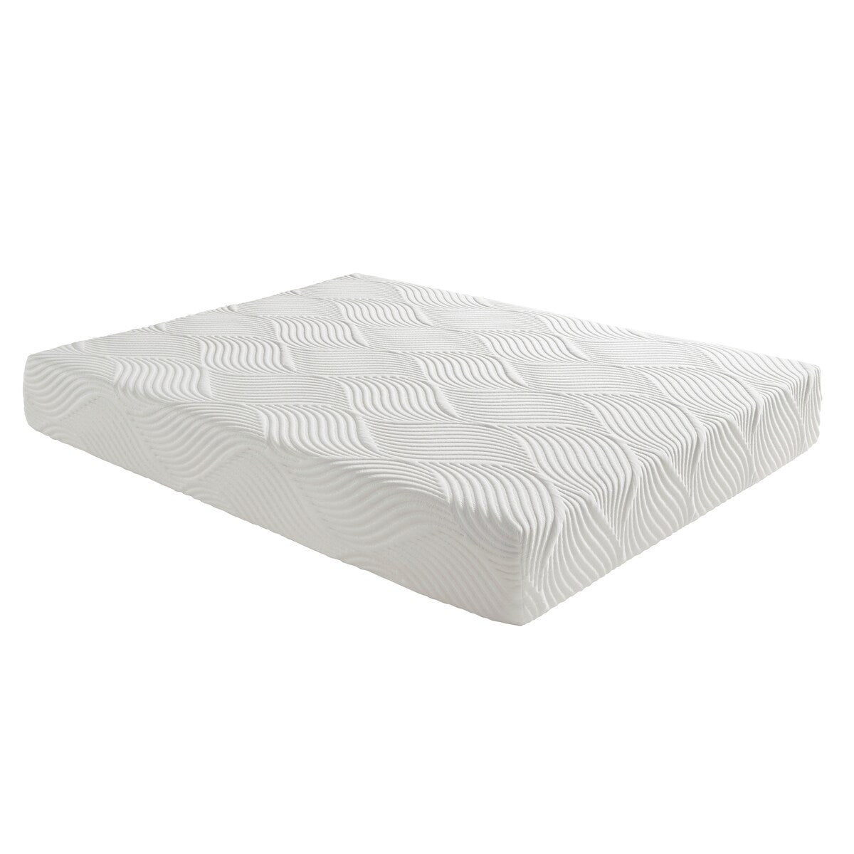 Materasso Queen Size traspirante in memory foam Cool Gel, bianco, materasso in scatola, materasso comfort