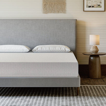 Materasso in memory foam gel medio da 10'' con infuso di tè verde