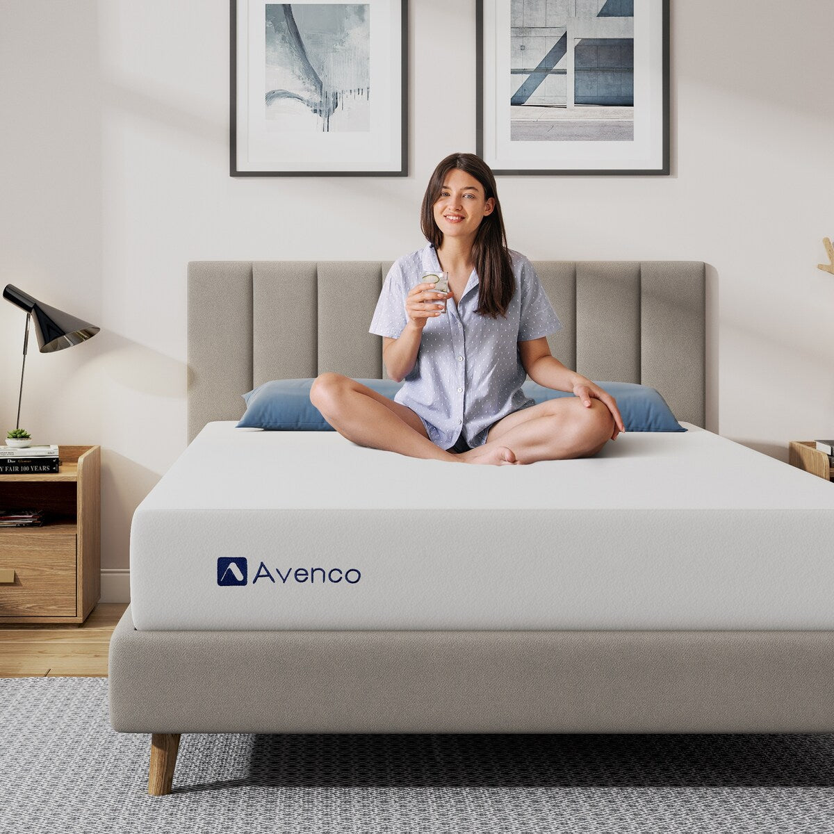 Materasso in memory foam gel medio da 10''