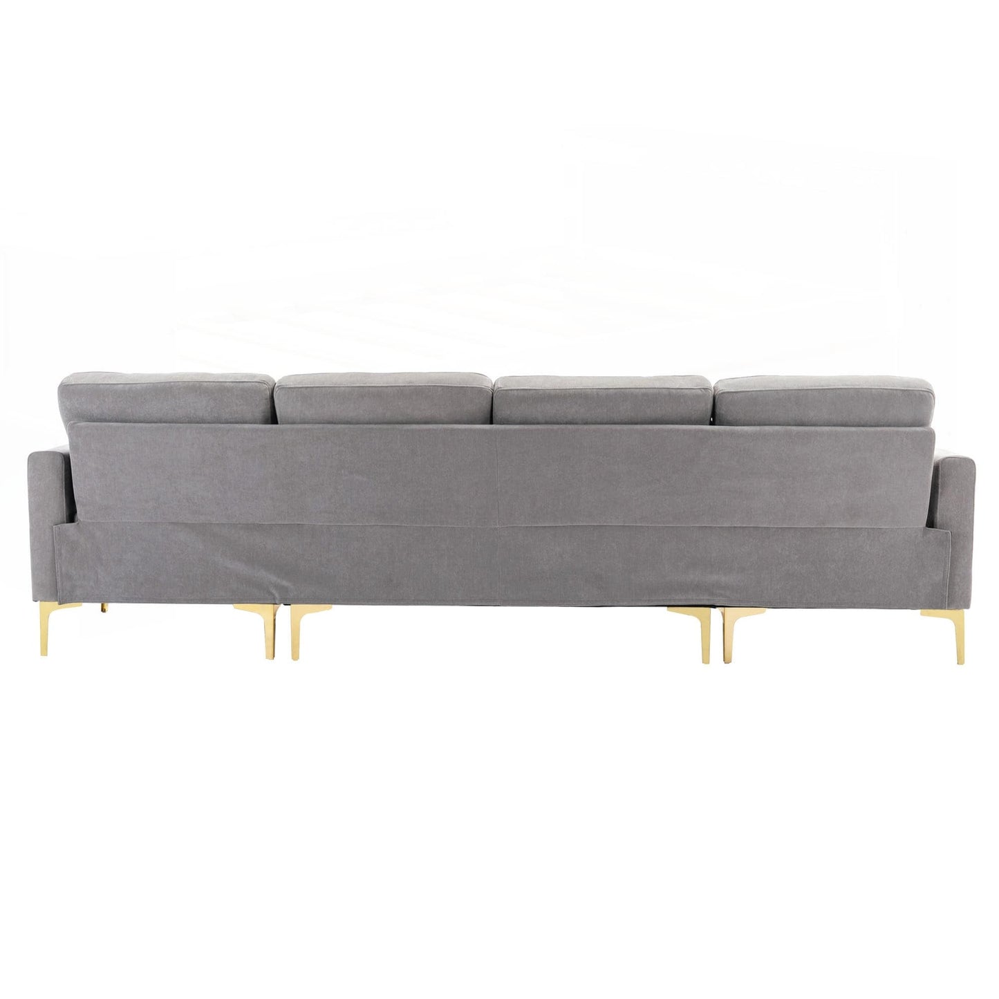 Divano componibile convertibile a L da 110 pollici