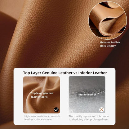 Divano reclinabile elettrico in pelle vegana da 112,5'' con porta di ricarica USB