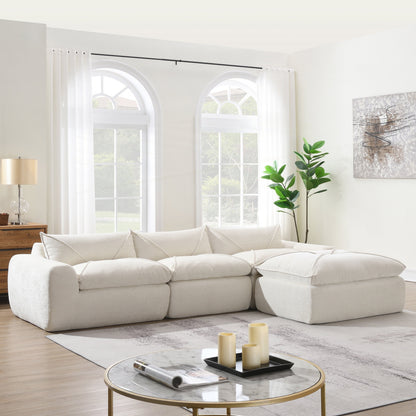 Divano completamente compresso da 116 pollici con schiuma ad alta densità