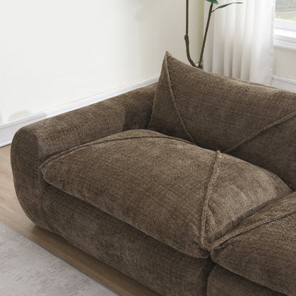 Divano completamente compresso da 116 pollici con schiuma ad alta densità