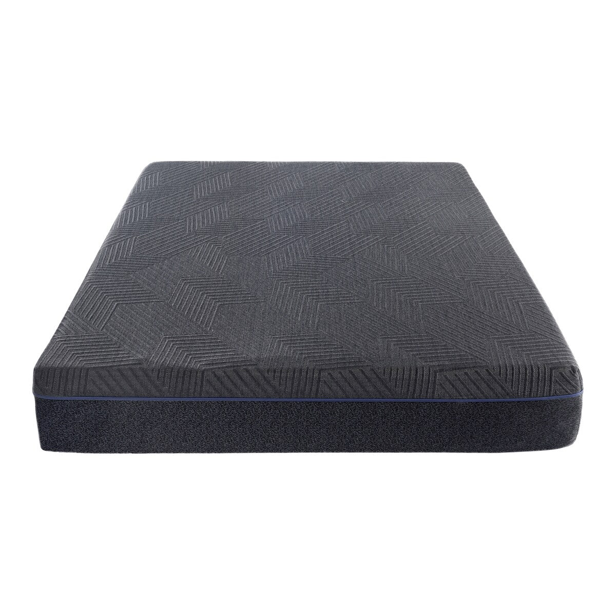 Materasso in memory foam con infusione di gel al tè verde Eastern King da 11 pollici, grigio, materasso in una scatola