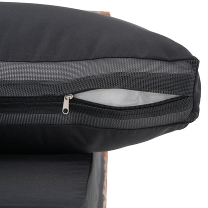 Gruppo di sedute componibili per esterni Patip con cuscini