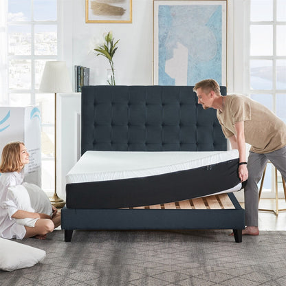 Materasso in memory foam gel da 12 pollici (king size) - Materasso morbido e rinfrescante