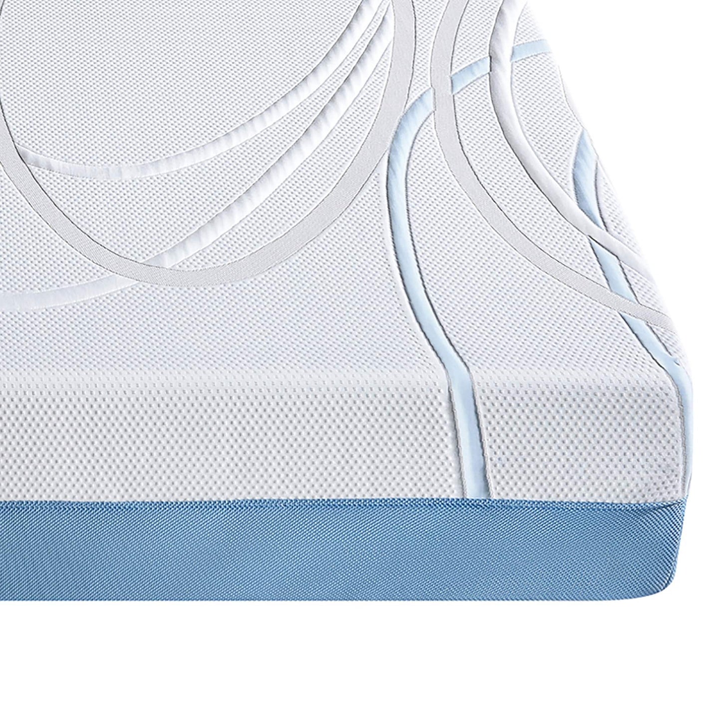 Materasso matrimoniale in memory foam Charcogel da 12 pollici