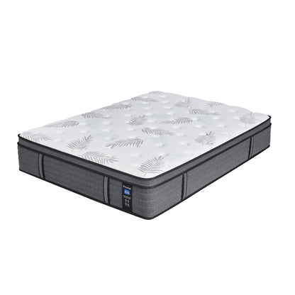 Materasso in memory foam ibrido Euro Top da 12 pollici