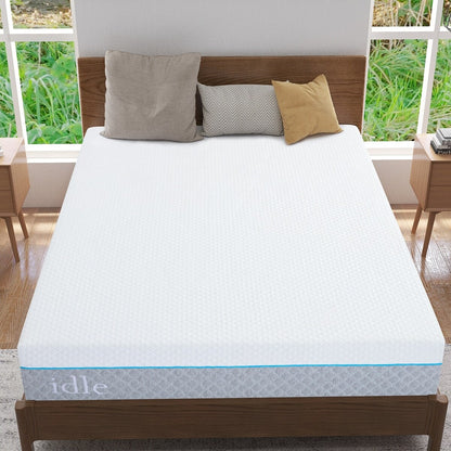 Materasso in memory foam gel da 12 pollici, materasso rinfrescante a media sensazione in una scatola, CertiPUR-US