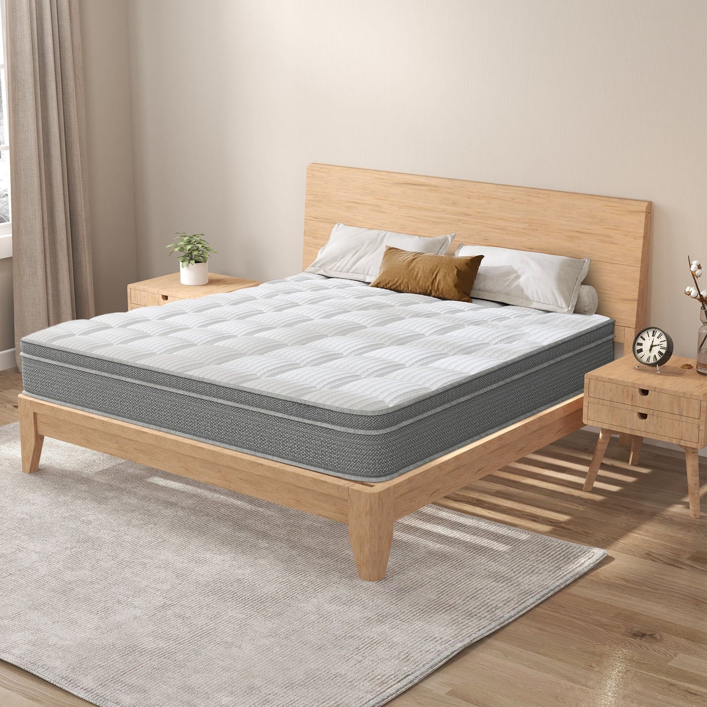 Molle in memory foam ibride in gel da 12 pollici