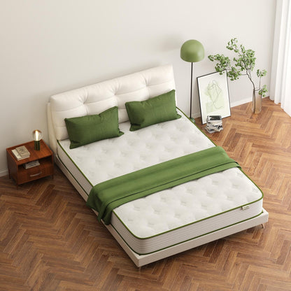 Materasso ibrido in memory foam da 12 pollici in una scatola