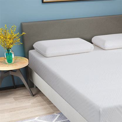 Materasso in memory foam da 12 pollici, materasso in gel rinfrescante al tè verde, letto in una scatola, certificato CertiPUR-US