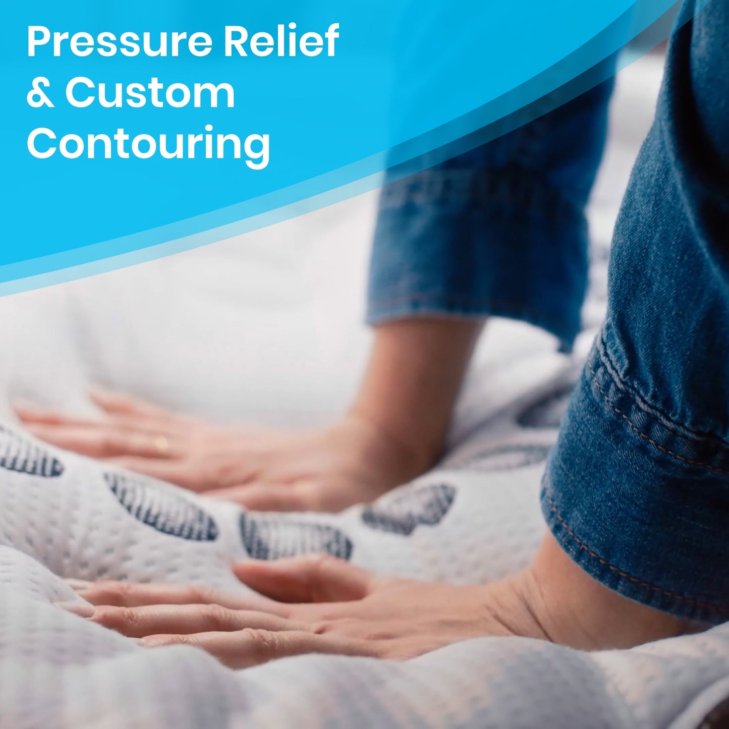 Materasso ibrido in memory foam e molle insacchettate