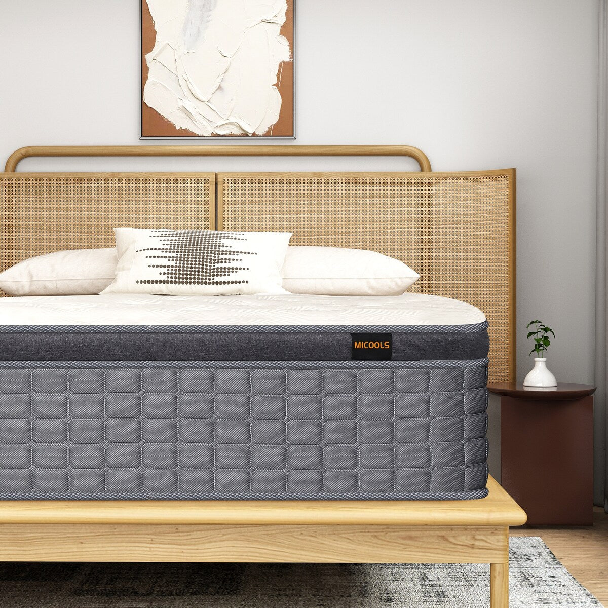 12 Materassi ibridi con pillow top medio-rigido