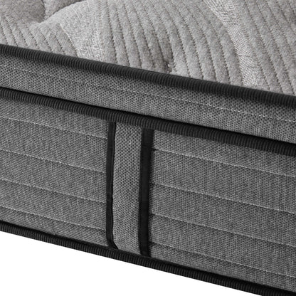 Materasso ibrido in memory foam medio da 12'' in una scatola, per supporto dei bordi e isolamento del movimento