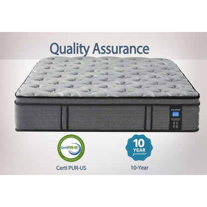 Materasso ibrido in memory foam medio da 12'' in una scatola, per supporto dei bordi e isolamento del movimento